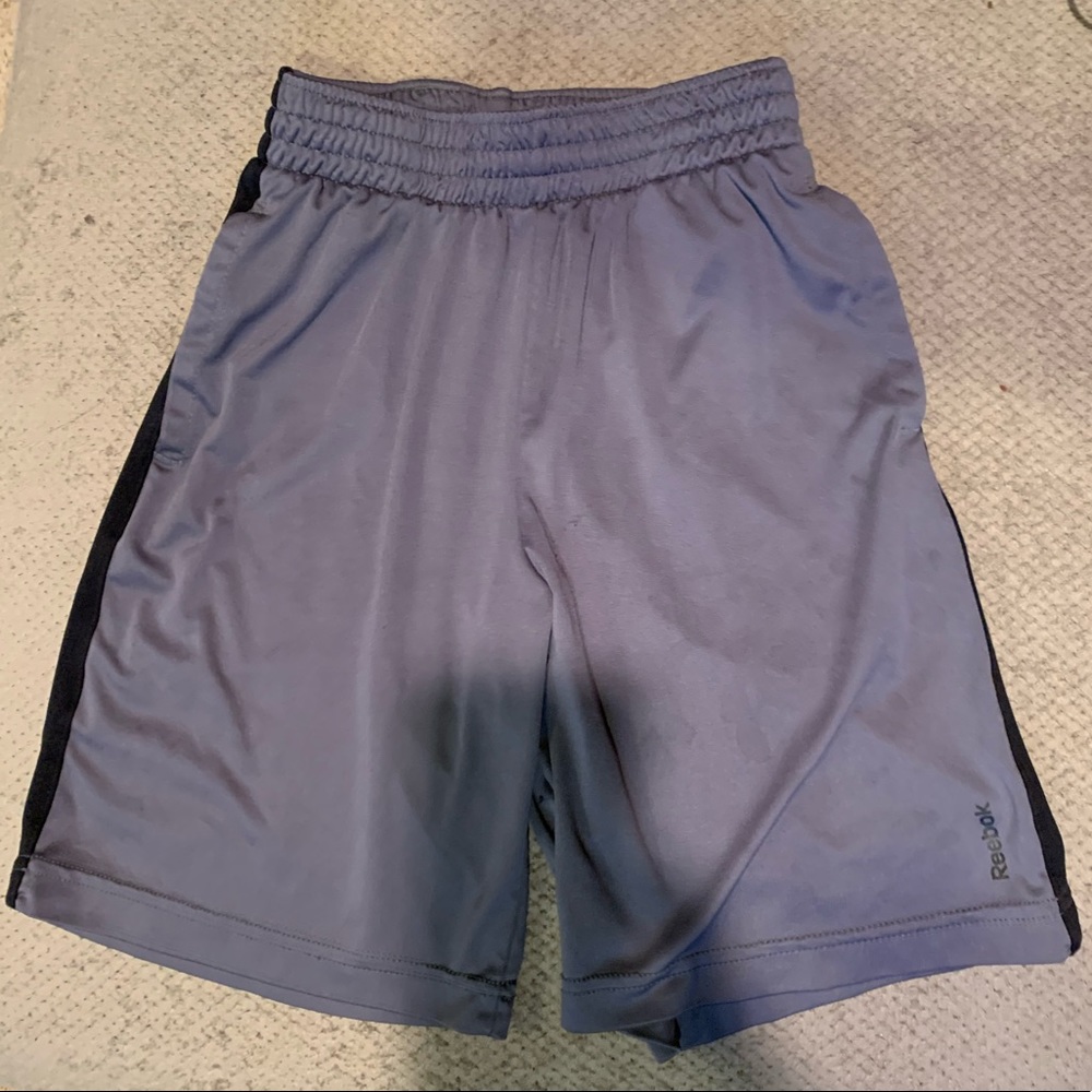 Reebok gray and black shorts - boys size S